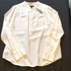 J Crew Silk Shirt size 4